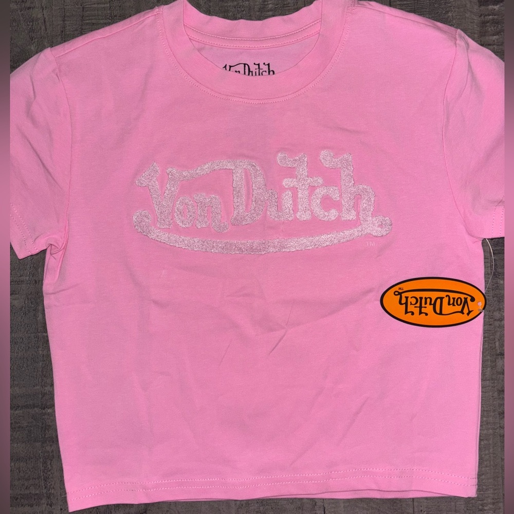 Von Dutch Wings baby tee